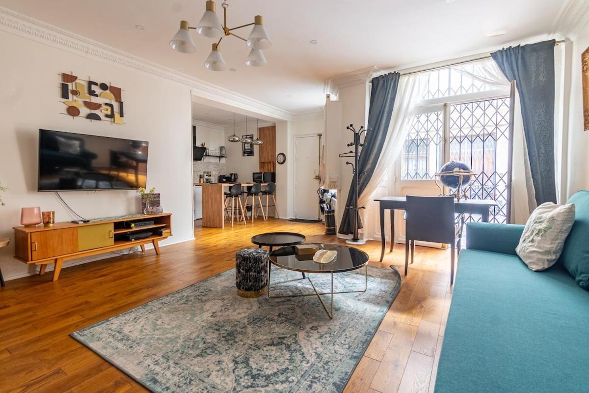 Appartement 2 Etages Paris - Metro 9 Grands Boulevards - Folies Bergeres المظهر الخارجي الصورة