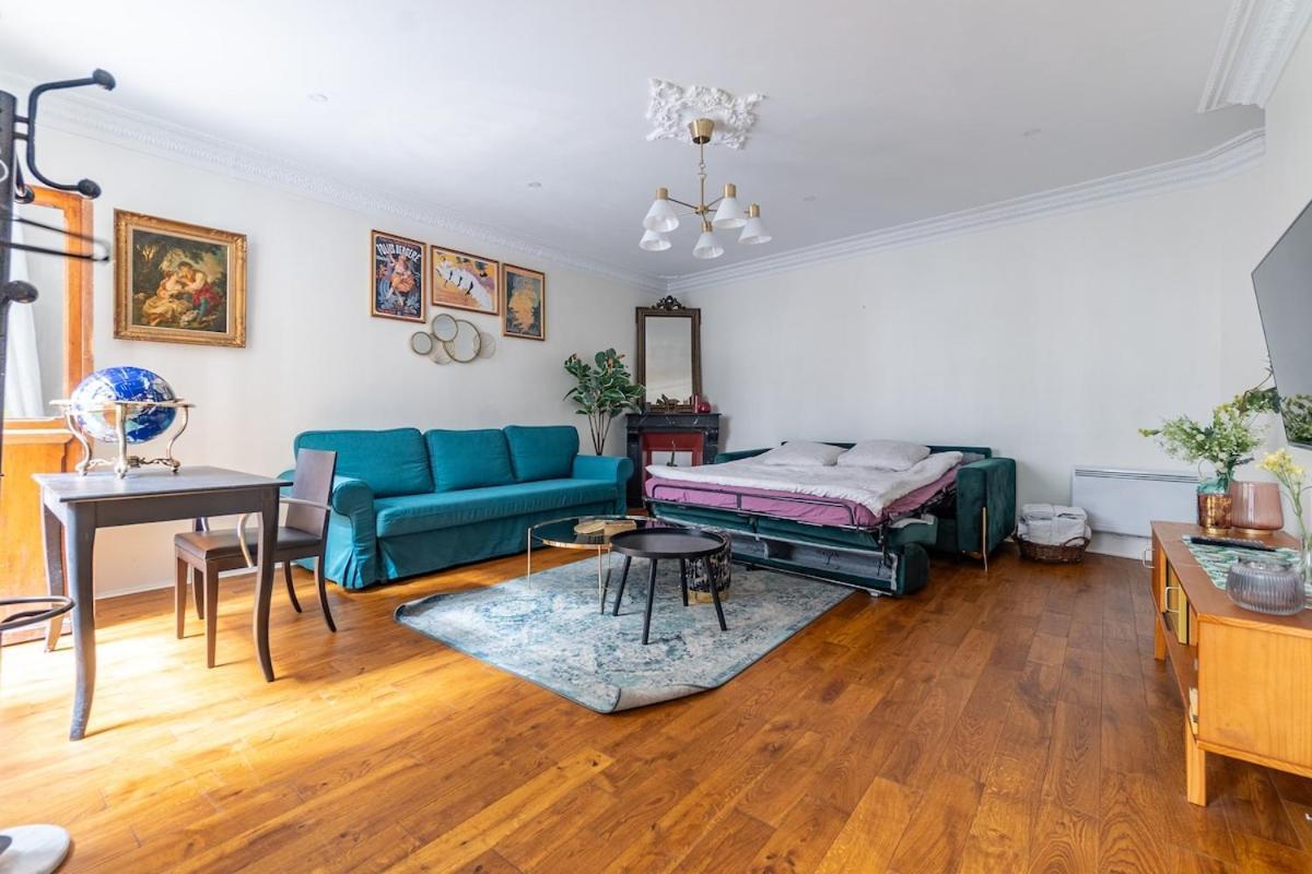 Appartement 2 Etages Paris - Metro 9 Grands Boulevards - Folies Bergeres المظهر الخارجي الصورة