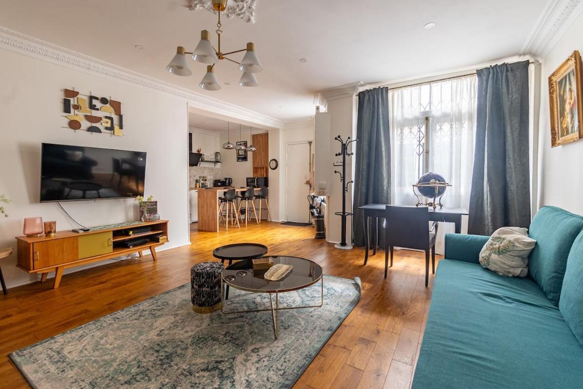 Appartement 2 Etages Paris - Metro 9 Grands Boulevards - Folies Bergeres المظهر الخارجي الصورة