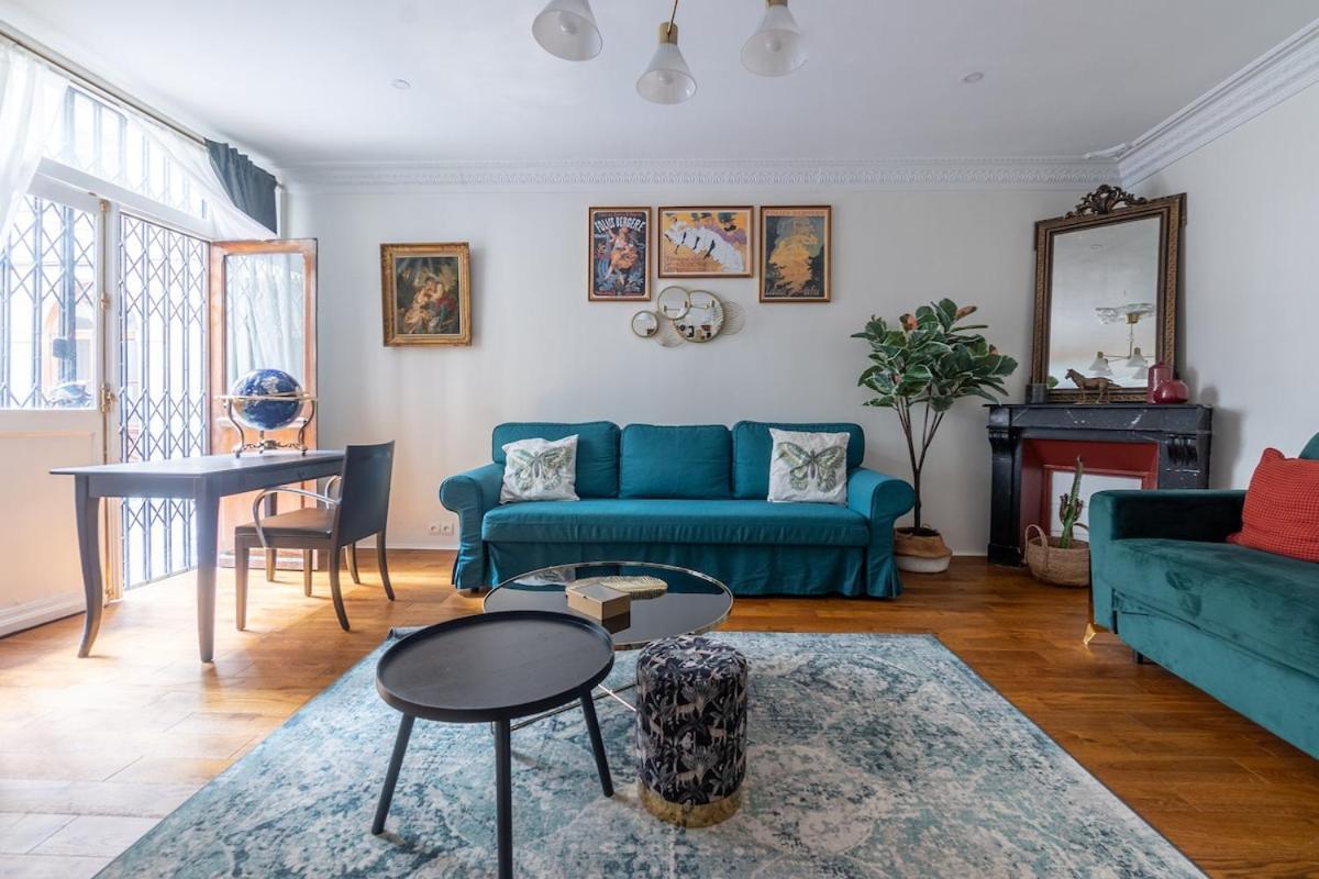 Appartement 2 Etages Paris - Metro 9 Grands Boulevards - Folies Bergeres المظهر الخارجي الصورة
